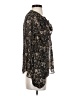 Ulla Johnson 100% Silk Black Long Sleeve Silk Top Size 4 - photo 4