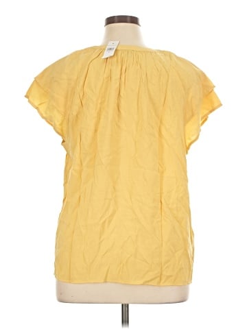Ann Taylor Short Sleeve Blouse (view 2)