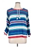 Ruby Rd. Blue Pullover Sweater Size XL Petite - photo 1