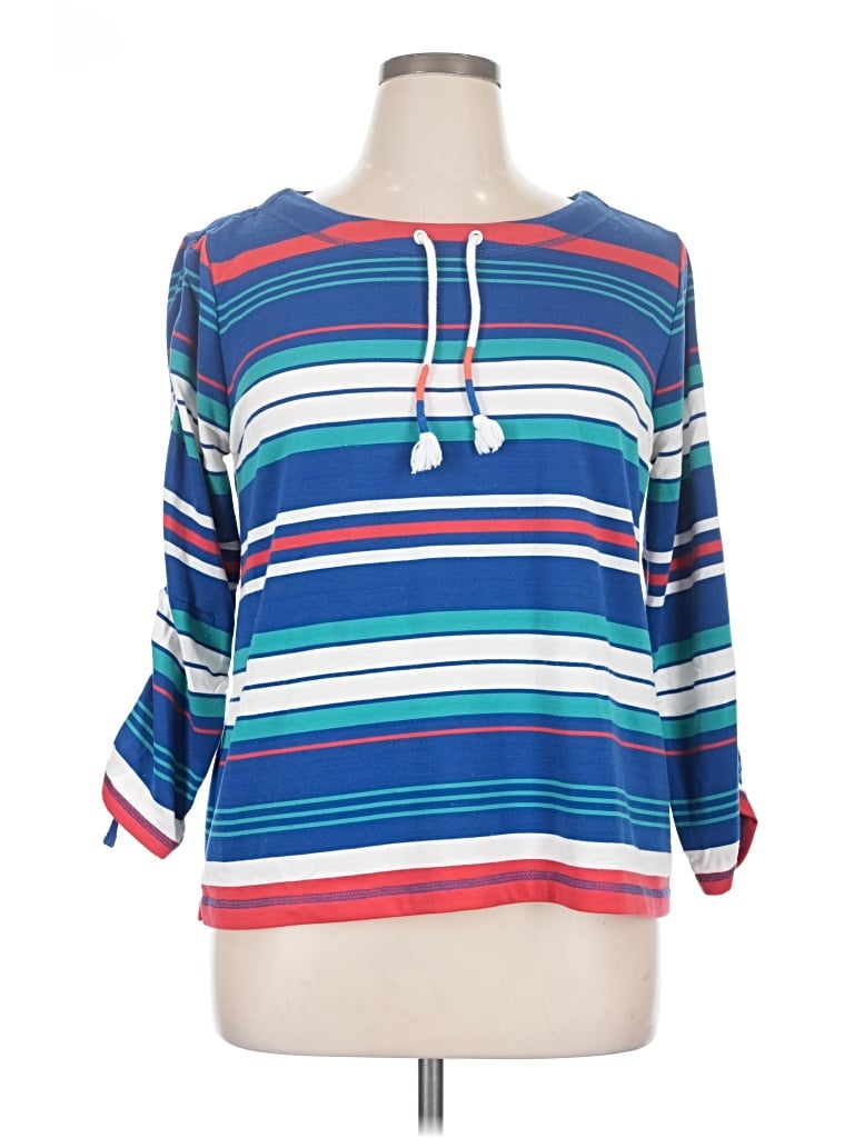 Pre-owned Ruby Rd. Pullover Sweater In Blue