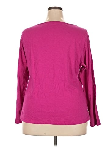 J.Crew Factory Store 3/4 Sleeve T-Shirt (view 2)