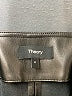 Theory 100% Polyester Black Faux Leather Skirt Size 2 - photo 4