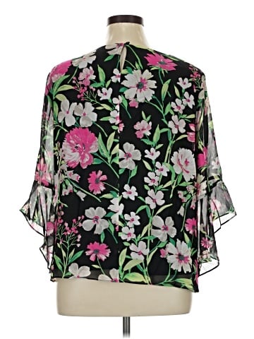 Kasper 3/4 Sleeve Blouse (view 2)