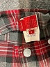Tilt Plaid Red Casual Pants Size 0 - photo 4