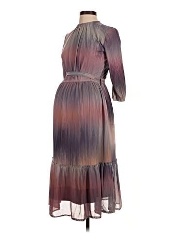 Lilac Casual Dress (view 1)
