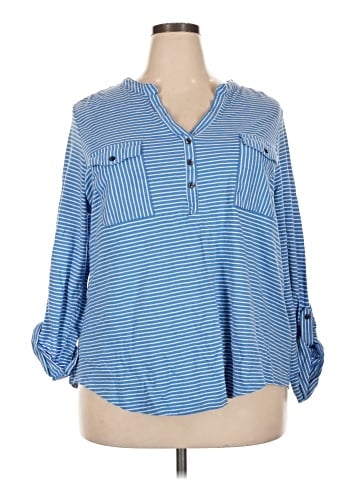 Style&Co 3/4 Sleeve Blouse (view 1)