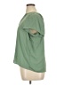 Ann Taylor LOFT 100% Polyester Green Short Sleeve Blouse Size XL - photo 5