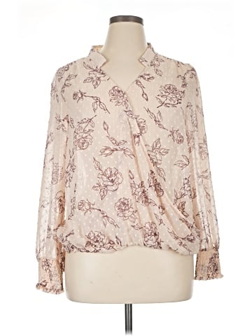 Bobeau Long Sleeve Blouse (view 1)