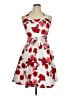 Assorted Brands Floral White Cocktail Dress Size XL - photo 1