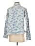 L.L.Bean 100% Cotton Floral Blue Long Sleeve Button-Down Shirt Size Sm REG - photo 2