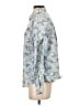 L.L.Bean 100% Cotton Floral Blue Long Sleeve Button-Down Shirt Size Sm REG - photo 5