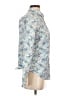 L.L.Bean 100% Cotton Floral Blue Long Sleeve Button-Down Shirt Size Sm REG - photo 4