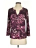 Daniel Rainn Burgundy 3/4 Sleeve Blouse Size XS - photo 1