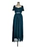 MissMay Teal Cocktail Dress Size 1XL - photo 1