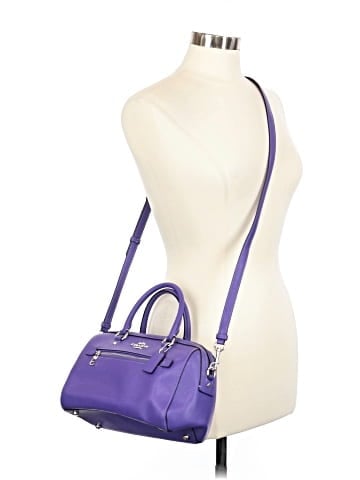 Coach Factory Leather Satchel (view 2)