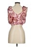 Free People 100% Polyester Pink Sleeveless Blouse Size M - photo 2