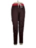 Thrill Argyle Burgundy Track Pants Size 1X - photo 1