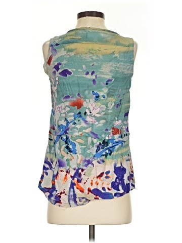 Moulinette Soeurs Sleeveless Silk Top (view 2)