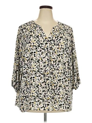T Tahari 3/4 Sleeve Blouse (view 1)