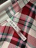 Soma Plaid Red 3/4 Sleeve Button-Down Shirt Size XL - photo 7
