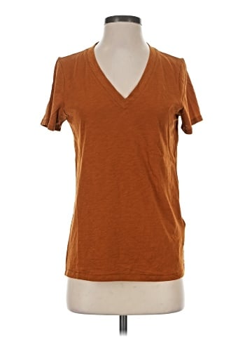 Madewell Whisper Cotton V-Neck Tee (view 1)