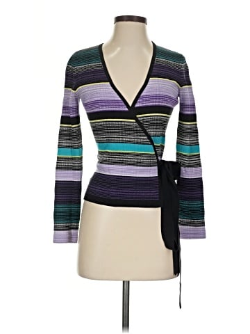 Diane von Furstenberg Silk Cardigan (view 1)