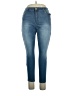 d.jeans Solid Blue Jeans Size 16 - photo 1