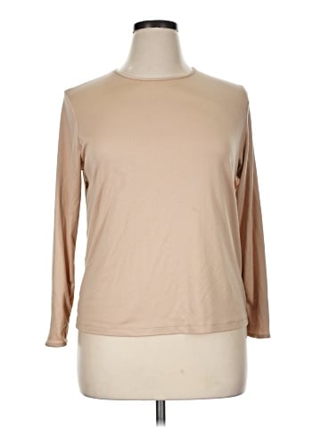 Cuddl Duds 3/4 Sleeve T-Shirt (view 1)