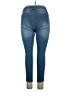d.jeans Solid Blue Jeans Size 16 - photo 2