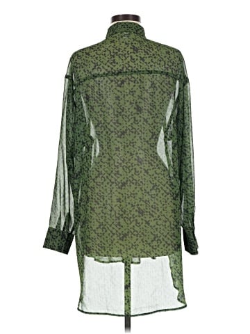 Topshop Long Sleeve Blouse (view 2)