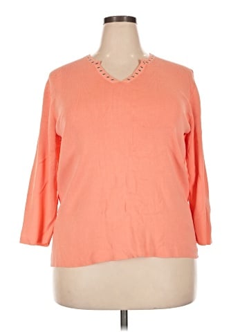 DressBarn 3/4 Sleeve Top (view 1)
