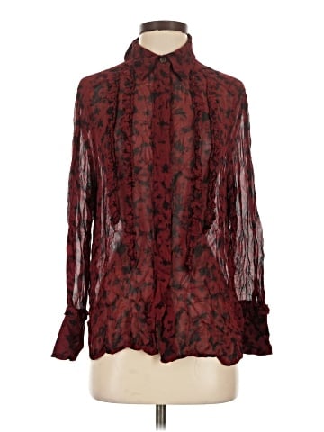 Ganni Long Sleeve Blouse (view 1)
