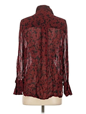 Ganni Long Sleeve Blouse (view 2)