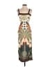 Shein Print Green Cocktail Dress Size S - photo 1