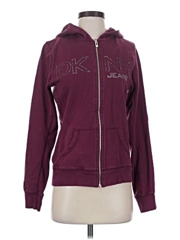 DKNY Jeans Zip Up Hoodie (view 1)