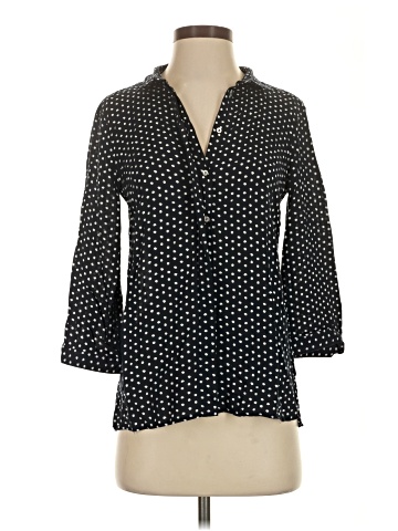Zara Basic 3/4 Sleeve Blouse (view 1)