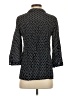 Zara Basic Polka Dots Black 3/4 Sleeve Blouse Size S - photo 2