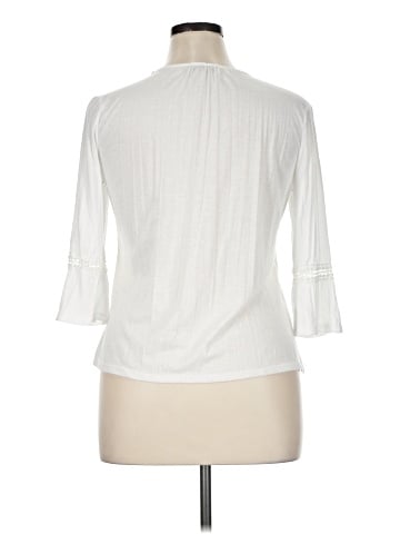 By Design 3/4 Sleeve Blouse (view 2)