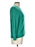 Talbots 100% Cashmere Green Cashmere Pullover Sweater Size Lg Petite - photo 4