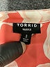 Torrid 100% Polyester Orange 3/4 Sleeve Blouse Size 3X Plus (3) - photo 7