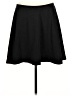Old Navy Solid Black Casual Skirt Size L - photo 1