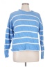 Caslon Stripes Blue Pullover Sweater Size XL - photo 1