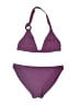 Eres Solid Purple Two Piece Swimsuit Size 12 - photo 1