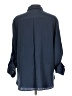 Pleione 100% Polyester Solid Blue Long Sleeve Blouse Size L - photo 2