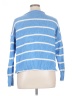 Caslon Stripes Blue Pullover Sweater Size XL - photo 2