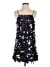 Forever 21 100% Polyester Stars Black Cocktail Dress Size S - photo 2