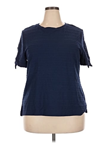 Liz Claiborne Short Sleeve Top (view 1)