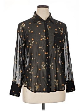 Zara Basic Long Sleeve Blouse