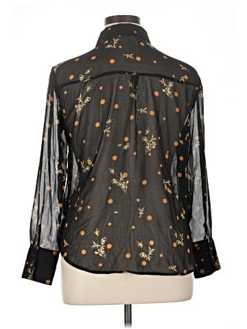 Zara Basic Long Sleeve Blouse (view 2)