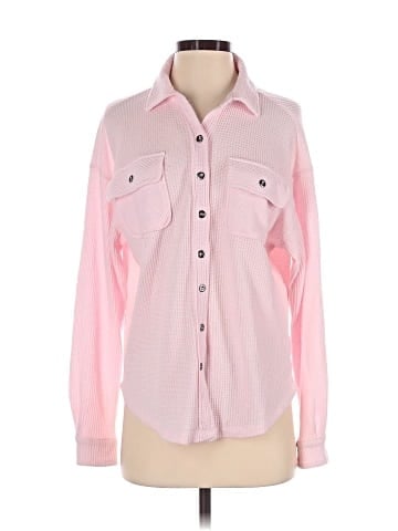 Hippie Rose Long Sleeve Button-Down Shirt (view 1)